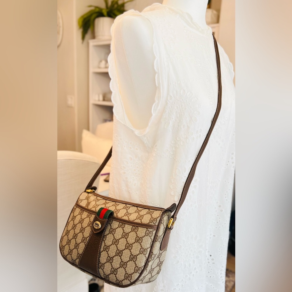 Gucci Crossbody GG Monogram Sherry Line
